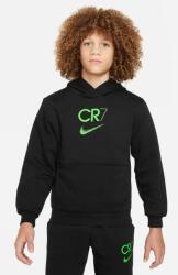Nike Nike, CR7 Football kapucnis pulóver kenguruzsebbel, Zöld, Fekete, 128-137 CM (FN8420-010-S)