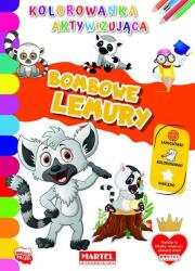 Martel Activare carte de colorat. Lemurii bombă (471085)