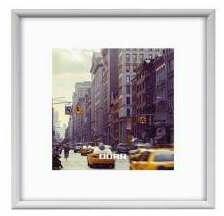  Dörr New York New York Rama de tablou pătrată 40x40cm, alb (D801381)