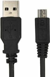  Brackton Micro USB-B apa - USB-A apa 1.8m Töltő kábel - Fekete (1.8m) (US2-AMB-0180.BX)