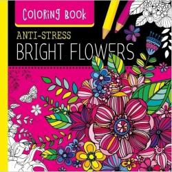 Fresh Carte de colorat antistres 250x250 Bright Flowers TW (440879)
