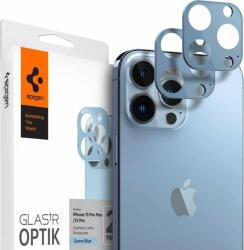 Spigen Set 2 folii sticla camera foto Spigen Optik compatibil cu iPhone 13 Pro/13 Pro Max Blue (SPN2015BLU)