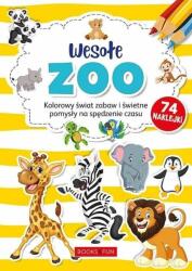 Books And Fun Colorat cu autocolante - Zoo de distracții (338909)