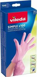 Vileda VILEDA Mănuși simple de unică folosință 100 buc M/L (VILE-000990)