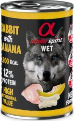 Alpha Spirit Rabbit cu Banane 400 g