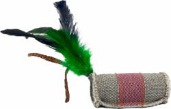 Barry King Cilindru cu snur de pene și iarbă din material rezistent gri/maro 4 x 9, 5 cm (BK-16013)