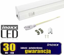 Nvox Lampa fluorescenta Nvox LED linear t5 90cm 14w on/off la rece 6000k lampa montata pe suprafata integrata cu corpul de iluminat (INOXX 90T5K6000 ON/OFF FS)