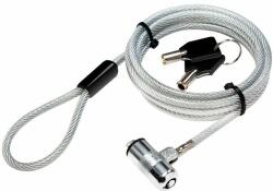 LogiLink Cablu de siguranta cu cheie LOGILINK, pentru Ultrabook, 1.8 m, Argintiu (NBS009)
