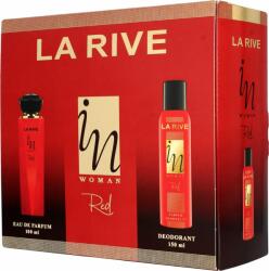 La Rive Set cadou La Rive In Woman Red parfum si deodorant