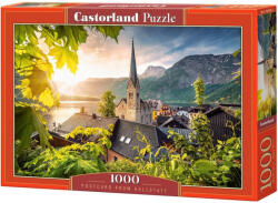 Castorland Puzzle Castorland de 1000 piese - Carte postala din Hallstatt (C-104543-2)
