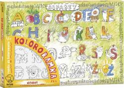 Monumi Cadru mare alfabet pentru agățat carte de colorat (30630803)