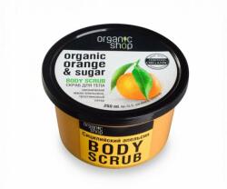 Organic Shop Scrub de corp delicios cu zahar si portocala Sicilian Orange, 250 ml Organic Shop (3012660)
