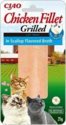 Inaba Foods File de Pui Churu In bulion de scoici 25g, un rasfat pentru pisici (EU054)