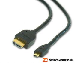 HDMI(apa) to microHDMI(apa) 1, 8m v1.4 GEMBIRD CC-HDMID-6 átalakító kábel
