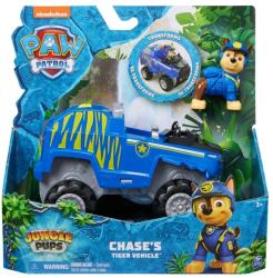 Spin Master Paw Patrol Paw Patrol, Jungle Pups, Chase Jungle vehicul cu figurina
