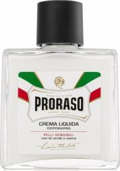 Proraso Proraso White Balsam de după ras cremos fără alcool recomandat tenului sensibil 100 ml (0000019974)