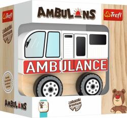 Trefl Jucărie din lemn - ambulanță TREFL (61000)