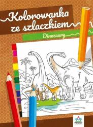 Wydawnictwo Pryzmat Carte de colorat cu model. Dinozaurii (436670)