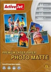 Activejet Hartie foto, ProCart, 100 file, A4 Premium 110 Gr Activejet, Laser (P4-110M100L)