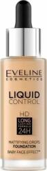 Eveline Kolorowka EVELINE COLOROWKA Eveline Liquid Control HD Fond de ten cu picurător Nr. 016 bej vanilie 32 ml (0833875)