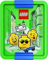 LEGO® Cutie cu gustări LEGO® ICONIC Boy - albastru/verde (SL40521724)