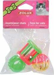 ZOLUX Cat jucărie - set de 3 jucării diferite 4 cm (66940)