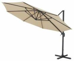 Mirpol Kert / terasz esernyő, csuklós, bézs, 350 cm (ART-320171)