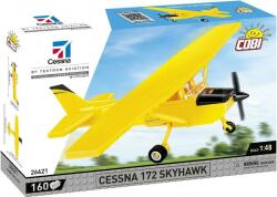 COBI Cessna 172 Skyhawk-galben, 1: 48, 160 CP (CBCOBI-26621)