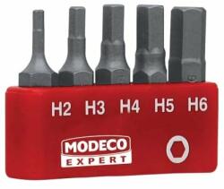 Modeco Expert Bit Set HEX 25mm H2-H6 5p. - MN-15-514 (MN-15-514)