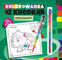Wydawnictwo Pryzmat Carte de colorat cu creion. Dinozaurii (413697)