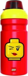 LEGO® Sticla de băut LEGO® ICONIC Girl - galben/roșu (SL40561725)