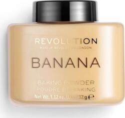 Makeup Revolution Praf de copt liber Banana, 32 g (732137)