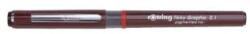 rOtring Tikky Graphic 0, 2mm borvörös tűfilc (1904752) (1904752)
