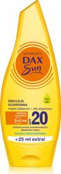 DAX Emulsie de protecție solară cu unt de cacao și ulei de argan DAX, 175ml, SPF20 , hidratant, protector, regenerant (073435)
