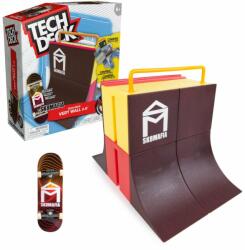 Tech Deck Set mini skateboard cu rampa, Tech Deck, Sk8Mafia Vert Wall 2, 20141010