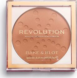Makeup Revolution Pudra compacta Bake & Blot, Revolution, Peach, 5.5 g (7378368)