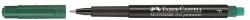 Faber-Castell Multimarkt 0.6 mm Alkoholos filctoll készlet - Zöld (10 db / csomag) (151363) (151363)
