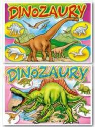 Krzesiek Carte de colorat cu dinozauri - KRZESIEK 010 (KRZESIEK 010)