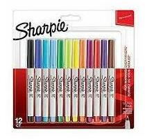 Sharpie UltraFine 0, 5 mm, 12 színű (2065408) (2065408)