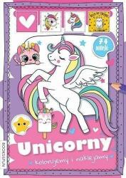 Books And Fun Unicorni. Colorăm și lipim (474946)