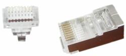 Gembird LC-PTF-01/10 Gembird Universal pass-through modular FTP plug 8P8C, 10pcs, solid and stranded (LC-PTF-01/10)