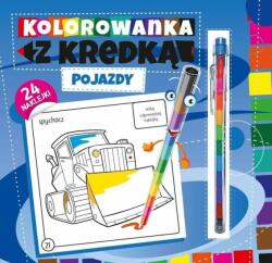 Wydawnictwo Pryzmat Carte de colorat cu creion. Vehicule (413693)