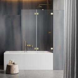 Radaway Paravan pentru cada de baie, Radaway Essenza Pro Brushed Gold PND II 10102100-99-01R (10102100-99-01R)