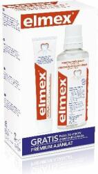Elmex Amplasat în anticarie cartușului (apa de gura 400 ml + pasta de dinti 75 ml) (1703993)