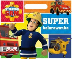 Olesiejuk Pompierul Sam. Super carte de colorat (399282)