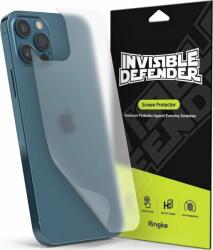 Ringke Folie protectie spate Rearth Ringke Invisible Defender pentru iPhone 12 Pro Max, Poliuretan, Transparent, Mat (RGK1325)