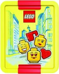 LEGO® LEGO® ICONIC Girl snack doboz - sárga / piros (SL40521725)