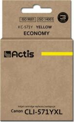 Actis Cerneală Actis Cerneală ACTIS KC-571Y (de înlocuire Canon CLI-571Y Standard 12 ml galben) (KC-571Y)