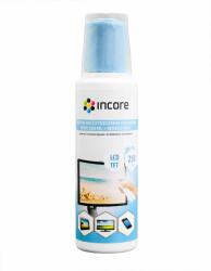 Incore Set de curățare ecran INCORE lichid 250 ml + microfibră (ISC1795)