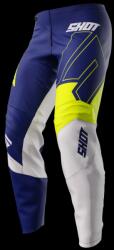 Shot Pantaloni motocross pentru copii Shot Rush albastru lichidare (SHOA07-11D2-E01)